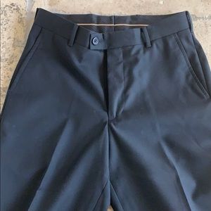 Black Class Club Hold Label Dress Pants